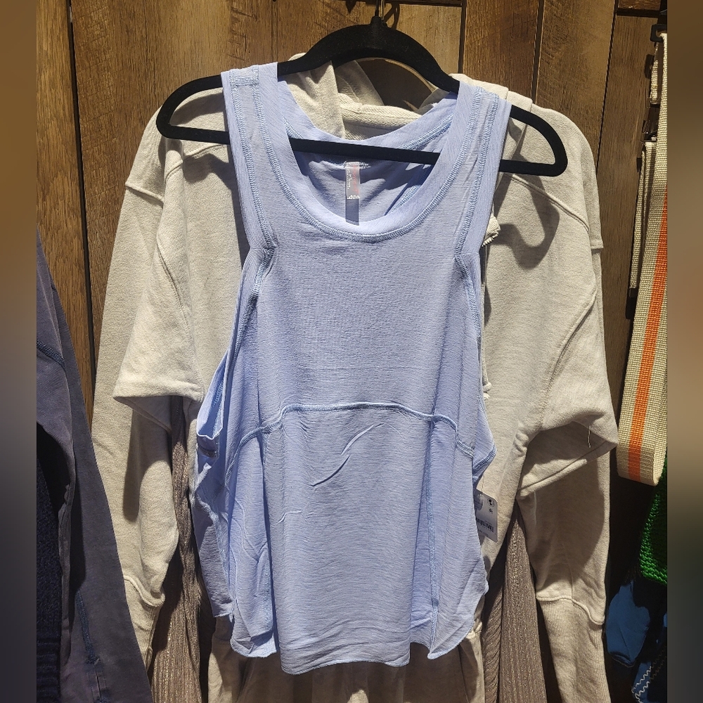 FREE PEOPLE Tempo Silver Lining Tank NWT - Picture 7 of 8